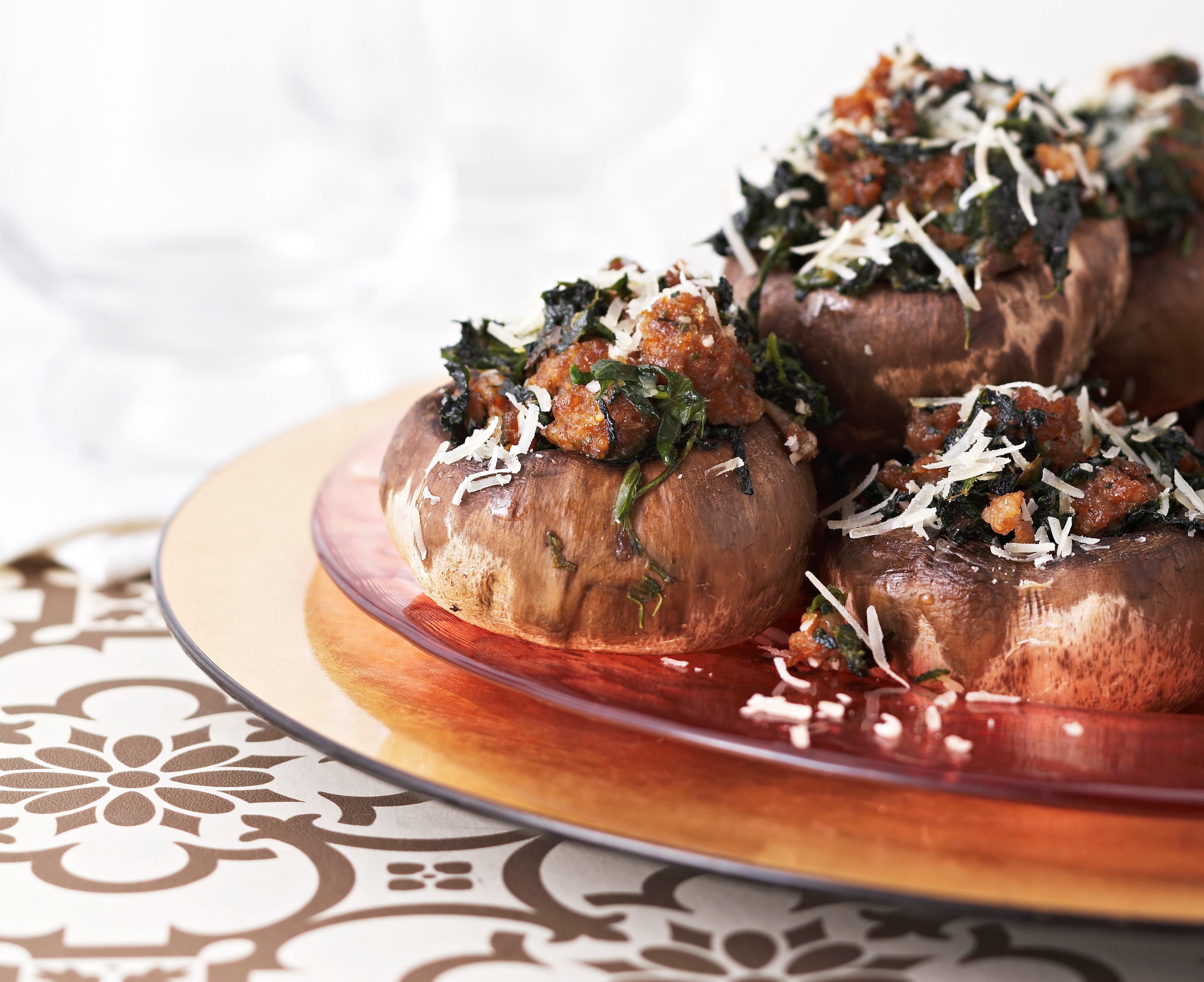 Sausage Stuffed Mushrooms picture